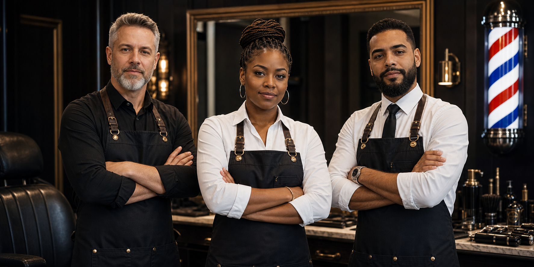 Equipe da Prado Executive Barber